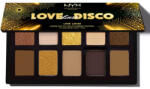 NYX Cosmetics Paleta de farduri NYX Professional Makeup Love Lust Disco Livin Lavish, 10 x 1.1 g