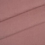Takoy Pamut gofri szövet Iza fáradt rózsaszín