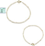  Bratara Cuart Lopata Diametru 56 mm - Disc Fatetat 2-3 x 3 mm - Accesorii Gold Filled - 1 Buc