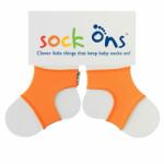 Sock on Sock ons - zoknitartó 0-6hó narancssárga (SOCKO1008)