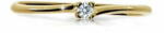  Cutie Diamonds Csillogó sárga arany gyűrű gyémánttal DZ6733-2948-00-X-1 (Kerület 49 mm)