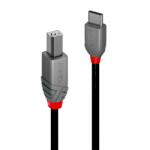 Lindy Cablu USB 2.0 Type C la USB-B Anthra Line 0.5m, Lindy L36940 (L36940)