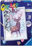 Ravensburger Creart - Pictura Caprioara Si Pasare - Rvspbn20078 (rvspbn20078)