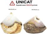  Generator Agata Dungata Mineral Natural - 84-101 x 112-114 x 62-82 mm - (XXL) - 1 Buc