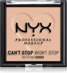 NYX Professional Makeup Can't Stop Won't Stop Mattifying Powder матираща пудра цвят 04 Meduim 6 гр