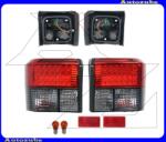 VW CARAVELLE T4 1996.01-2003.03 /70, 7D/ Hátsó lámpa szett "Led-es" piros/szürke (foglalat nélkül) "E-típusjeles" 441-1919P4BEVSR