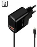 Cellect HS-H47 hálózati töltő Micro-USB és USB-A csatlakozóval (MTC-HS-H47-MICRO) (MTC-HS-H47-MICRO) - aqua