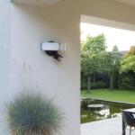 Luxform Lumină de perete pentru grădină/baterii/LED „Manaus alb/negru 95179.000. 40 (441776)