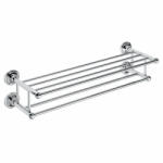 Bemeta Retro dupla törölközőtartó polc 665x165x225 mm, króm 144302252 (144302252)