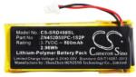 Utángyártott Cardo G4 G9 G9x Scala Rider G4 G9 G9x series BAT00002 BAT00004 WW452050-2P ZN452050PC-1S2P 3, 7V Li-Polymer 800mAh / 2.96Wh Wireless Headset/Fülhallgató akkumulátor utángyártott