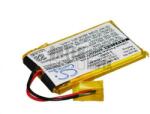 Utángyártott Ultralife UBC322030 UBP008 series HS-9 UBC322030 3.7V Li-Polymer 140mAh Wireless Headset/Fülhallgató akkumulátor utángyártott