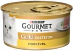 Gourmet Csirkével pástétom nedves macskaeledel - 4x85 g