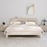 vidaXL Noptiere HAMAR 2 buc, maro miere, 40x35x44, 5 cm, lemn masiv pin (340408)