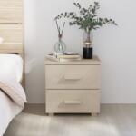 vidaXL Noptiera "HAMAR", maro miere, 40x35x44, 5 cm, lemn masiv de pin (340404)