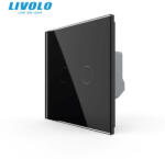 LIVOLO Intrerupator dublu cu touch Livolo serie noua (VL-FC2-2G-B)