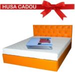  Saltea cu arcuri, Pluto Traditional Spring Comfort 140x190x20cm, plasa de arcuri tip Bonell, husa detasabila tricot, hipoalergenica, fermitate mediu spre tare, Saltsib