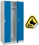+Plus Mobilier VESTIAR METALIC CU 3 USI COLOR ALBASTRU 900x500x1800 mm (LxlxH), Neasamblat, PLUS albastru Vestiar metalic compact 3 3 30 kg 900x500x1800 Nu (61004032)