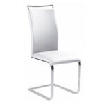  Scaun Bucatarie Si Dining, Alb, BARNA NEW