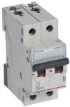 Legrand 403520 TX3 Kismegszakító. 2P, 1A, C karakterisztika, 6kA (403520)