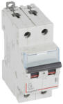 Legrand 408026 DX3 Kismegszakító. 2P, 4A, D karakterisztika, 6kA (408026)