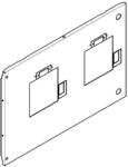 Legrand 021069 XL3 előlap 400mm 24mod DPX3630+motoros forrásátkapcsoló csuklópántos ( Legrand 021069 ) (021069)