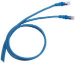 Legrand 051764 patch kábel RJ45-RJ45 Cat6 árnyékolt (F/UTP) PVC 3 méter kék d: 6mm AWG26 LCS3 ( Legrand 051764 ) (051764)