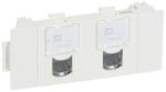 Legrand 076542 LCS2 Cat. 5e FTP 2xRJ45 Program Mosaic aljzat DLP csatornához ( Legrand 076542 ) (076542)