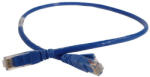 Legrand 051818 patch kábel RJ45-RJ45 Cat6 árnyékolatlan (U/UTP) PVC 0, 5 méter kék d: 6mm AWG24 LCS3 ( Legrand 051818 ) (051818)
