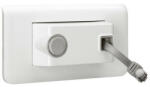 Legrand 076532 Program Mosaic LCS2 RJ45 aljzat Cat 6 UTP, 4 modul, fehér, visszahúzható ( Legrand 076532 ) (076532)