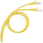 Legrand 051781 patch kábel RJ45-RJ45 Cat6A árnyékolt (S/FTP) PVC 2 méter sárga d: 6, 2mm AWG27 LCS3 ( Legrand 051781 ) (051781)