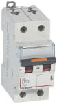 Legrand 409819 DX3 Kismegszakító. 2P, 10A, D karakterisztika, 25kA (409819)