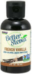 NOW BetterStevia Liquid - Folyékony Édesítőszer (59 ml, Francia Vanília)