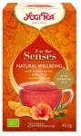 YOGI TEA Természetes Jóllét Bio tea az érzékeknek 20 filter