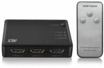 ACT 3 портов HDMI суич ACT , 4K@60Hz, USB, Дистанционно, Черен (EWENT-ACT-SPLIT-AC7845) - Allstore