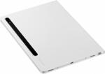 Samsung Tab S8 EF-ZX700PWEGEU gyári Note View Cover tablet fliptok, fehér hátlap, átlátszó előlap