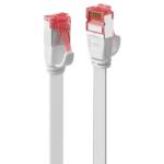 Lindy Cablu de retea RJ45 Cat. 6 U/FTP Flat 0.3m Alb, Lindy L47560* (L47560)