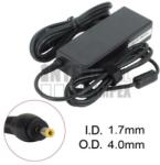 HP mini 110 210 200 1000 1001TU 1005TU 1006TU series 4.0*1.7mm 19V 2.1A 40W fekete notebook/laptop hálózati töltő/adapter utángyártott (AD10)