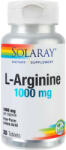 SOLARAY - L-Arginine SECOM Solaray 30 capsule 1000 mg - vitaplus