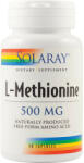 SOLARAY - L-Methionine SECOM Solaray 30 capsule 500 mg - vitaplus