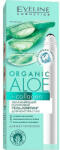 Eveline Cosmetics - Gel hidratant pentru conturul ochilor Eveline Cosmetics Organic Aloe + Collagen Crema pentru ochi 15 ml