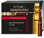 Gerovital - Booster exfoliant cu AHA Gerovital H3 Derma+ Premium Care, 4 fiole Tratament pentru fata 8 ml