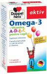 Doppelherz Omega 3 Vitamina A+D+E+C pentru copii, 30 cps, Doppelherz