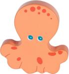 Lule Toys Дървена бебешка дрънкалка Lule Toys - Октопод (8811-O)