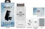 Eiger Folie Sticla 3D Privacy Samsung Galaxy S9 Plus G965 Clear (0.33mm, 9H, case friendly, curved, oleophobic) (EGSP00197) - vexio
