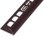  PVC pozitív élvédő profil 12, 5 mm/2, 50 m sötétbarna
