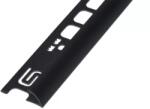  PVC pozitív élvédő profil 9/10 mm/2, 50 m fekete