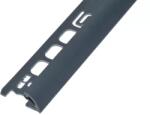  PVC pozitív élvédő profil 9/10 mm/2, 50 m sötétszürke