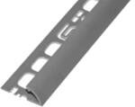  PVC pozitív élvédő profil 12, 5 mm/2, 50 m középszürke