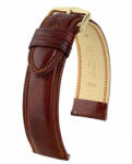 Hirsch Ascot borjúbőr óraszíj, aranybarna 20/18L - orabox