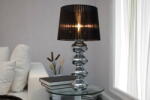 LuxD Asztali lámpa Milly fekete